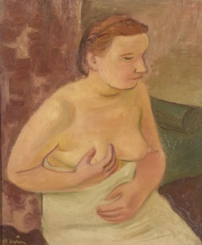 null Maurice SAVIN (1894-1973)

Torse de femme, 1942

Huile sur toile, signée en...