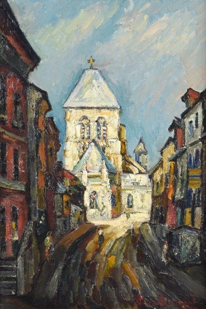 null Pierre Jean DUMONT (1884-1936)

La rue de l'église

Huile sur toile, signée...
