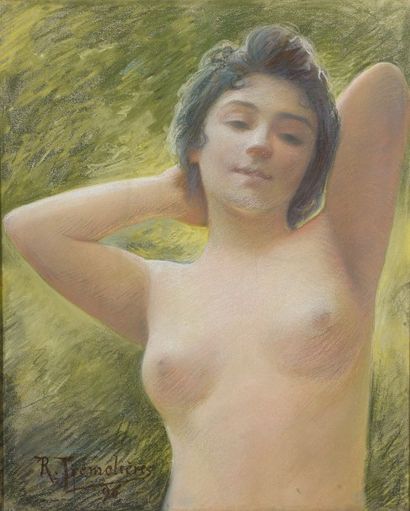 null Raoul TREMOLIERES (XIXème-XXème siècle)

Nu féminin

Pastel et craie sur papier,...