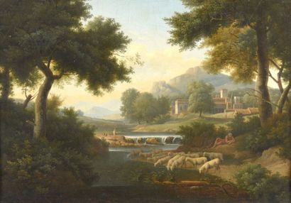 null Ecole FRANCAISE du début du XIXème siècle, entourage de Frans SWAGERS

Paysage...