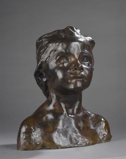 null Camille Claudel (1864-1943)
La petite châtelaine natte courbe, 1892-1896
Epreuve...