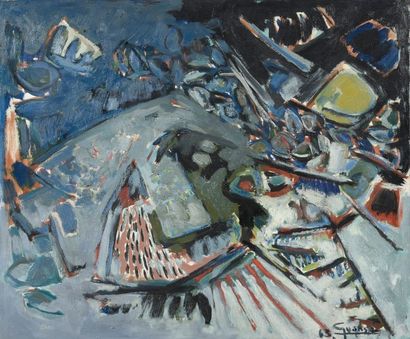null Antonio GUANSE (1928-1994)

COMPOSITION, 1963

Huile sur toile signée et datée...
