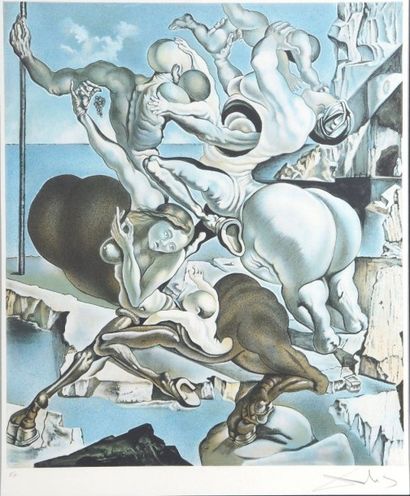 null Salvador DALI (1904-1989)

Composition surréaliste au centaure

Lithographie...