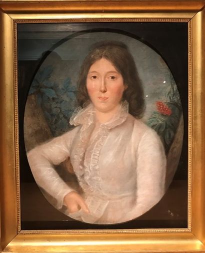null Charles-Paul de BREA (c.1740-1820)

Portrait de femme, fin XVIIIème siècle

Pastel,...