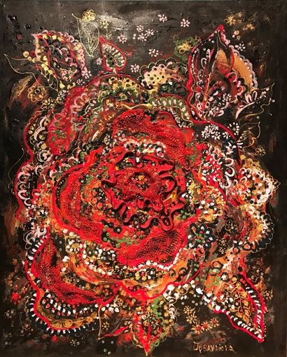 null Liubov JURAVLIOVA (1963)

La rose

Technique mixte sur toile signée en bas à...