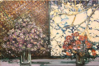 null MICHEL-HENRY (1928)

Nature morte aux deux bouquets de fleurs

Huile sur toile...