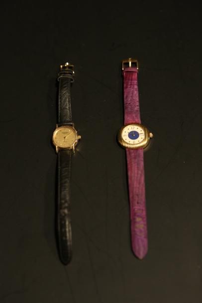 null Une montre Yves Saint Laurent et une montre Raymond Weil, Genève