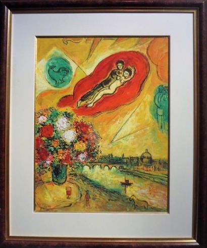 Dans le goût de Chagall

Les mariés

Gouache...