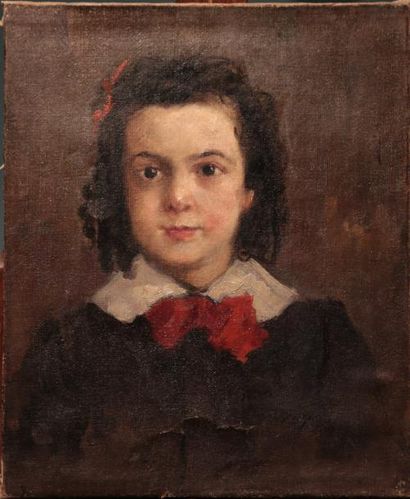 null Costin PETRESCU (1871-1954)

Portrait d'une petite fille au nœud rouge

Huile...