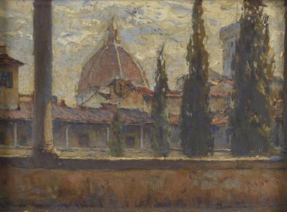 null Constantin WESTCHILOFF (1877-1945)


Cloître et dôme à Florence


Huile sur...