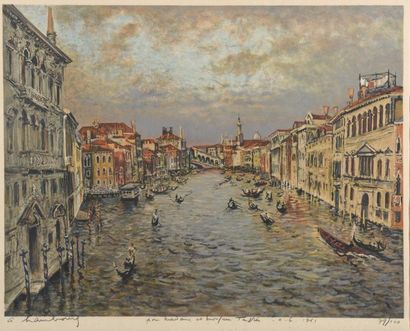 null André HAMBOURG (1909-1999)


Venise


Lithographie numérotée 79/100


50 x 60...