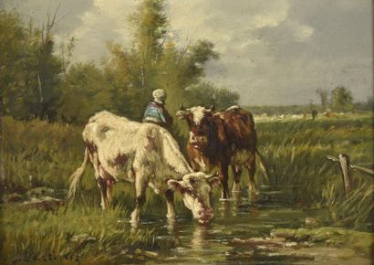 null MARTINEZ (XIXe siècle)


Vaches au pré


Cavalier près d'une rivière


Paire...