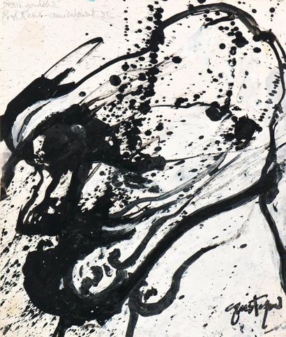 null John CHRISTOFOROU (1921-2014)

SANS TITRE

Encre et gouache sur papier signé...