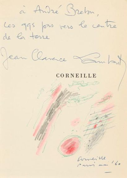 null CORNEILLE (1922-2010)

SANS TITRE, 1960

Dessin au crayon de couleur sur papier...