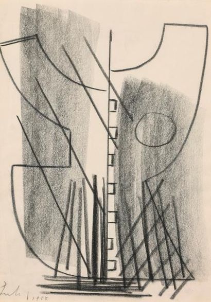 null Berto LARDERA (1911-1989)

SANS TITRE, 1965

Pastel et fusain sur papier signé...