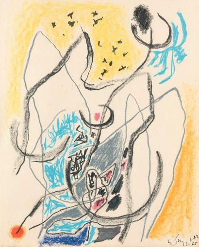 null Gustave SINGIER (1909-1984)

COMPOSITION, 1965

Pastel sur papier signé et daté...