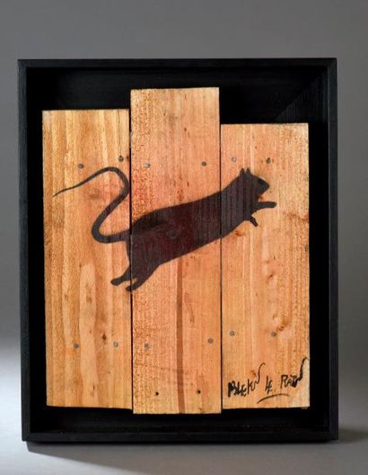 null BLEK LE RAT (1951)

Rat

Pochoir sur bois

Signé en bas à droite

36 x 30 cm

Un...