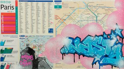 null NASTY (1974)

Sans titre

Technique mixte sur plan de métro de Paris

Signé...