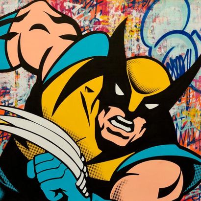 null SEEN (1961)

Wolverine

Spray sur toile

Signée et datée 2007 au dos

180 x...