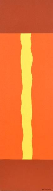 null Jean LEGROS (1917-1981) 

Composition, 1975 

Acrylique sur toile signée et...