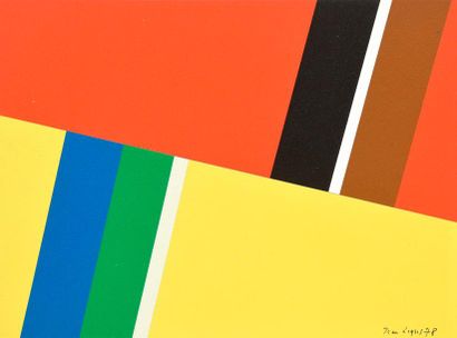 null Jean LEGROS (1917-1981) 

Maquette pour espace biais, 1978 

Collage sur carton...
