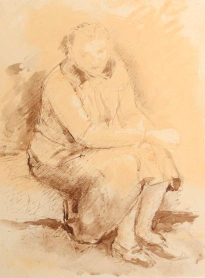 Charles DESPIAU (1874-1946) Portrait d'Odette...