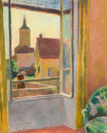 null Eugène CORNEAU (1894-1976)

Les grands arbres - Les rideaux rouges - La fenêtre...