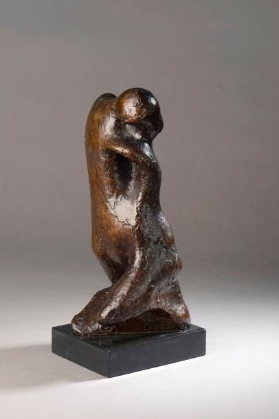 Jean Cardot (né en 1930) Couple Bronze à...