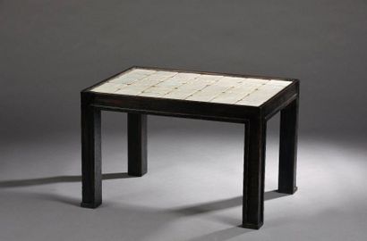 null LENOBLE Jacques (1902-1967) & ADNET Jacques (1900-1984) 

	Petite table basse...