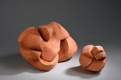 null Andrée CARABALONA (1916-2002)

Forme libre n°1 et 2

Deux sculptures en terre...