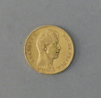 null CHARLES X (1824-1830)

40 Francs or, 1830, Paris.

12,88 g