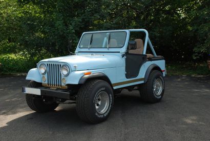 null JEEP CJ5 V8 302 CI - 1979 
Bleu ciel vernis. Boîte Mécanique 3 Rapports. 4 places....