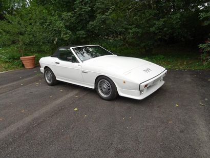 null TVR 350I cabriolet V8 – 1987
Rare version en conduite française, Injection,...