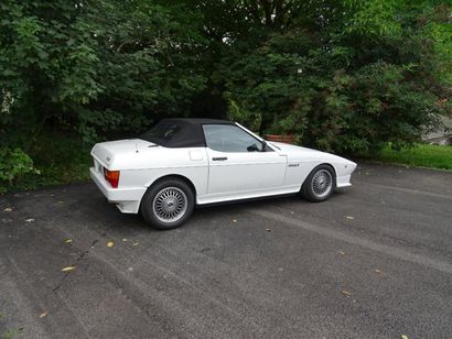 null TVR 350I cabriolet V8 – 1987
Rare version en conduite française, Injection,...