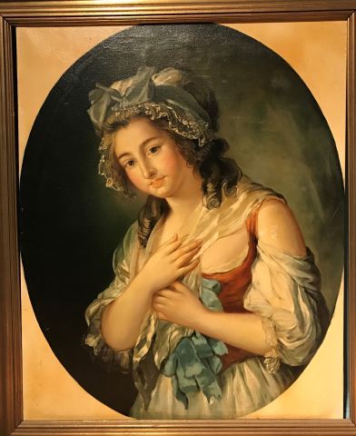 null D'après Elisabeth VIGEE-LEBRUN (1755-1842)
Portrait de la duchesse de Guiche...