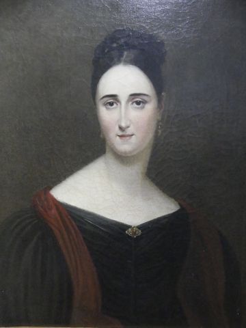 null Ecole Française du XIXème siècle
Portrait d'élégante
Huile sur toile
65 x 54...