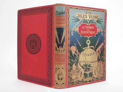 null Verne Jules - Roux, G. - Le Testament d'un excentrique. Paris, Collection Hetzel,...