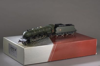 null LEMACO Prestige Models : Locomotive 241 A 45 SNCF, verte, dite “MOUNTAIN” avec...
