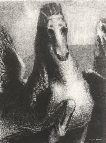 Odilon REDON (1840-1916)
L’aile
Lithographie...