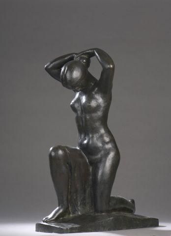 Louis DEJEAN (1872-1953 Paris)
Baigneuse
Bronze...