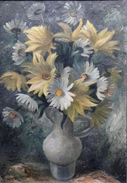 null Yves ALIX (1890-1969)
Bouquet de fleurs
Huile sur toile signée en bas à gauche
66...