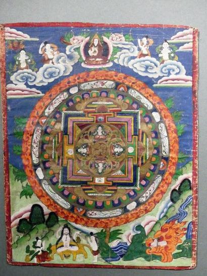 null Tanka, Tibet
45,5 x 36,5 cm