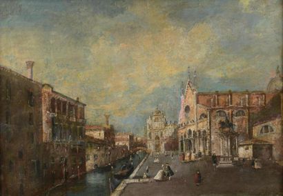 null Ecole du XVIIIème siècle
Vue de Venise
Toile
45 x 66 cm