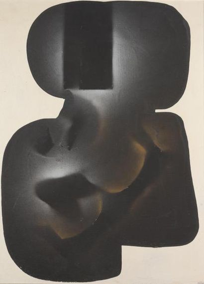 null Ladislas KIJNO (1921-2012) 
ROUBLEV, VOLCAN DE DIEU, 1973
Acrylique sur toile...