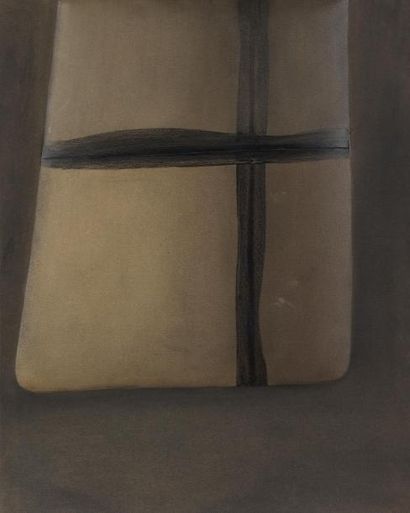 null Claude ROUCARD (né en 1937) 
COMPOSITION
Technique mixte sur toile.
81 x 65...