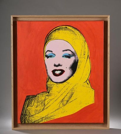 null YOUSRI (1970)
Marilyn orange
Acrylique sur toile
Signée, tamponnée et datée...
