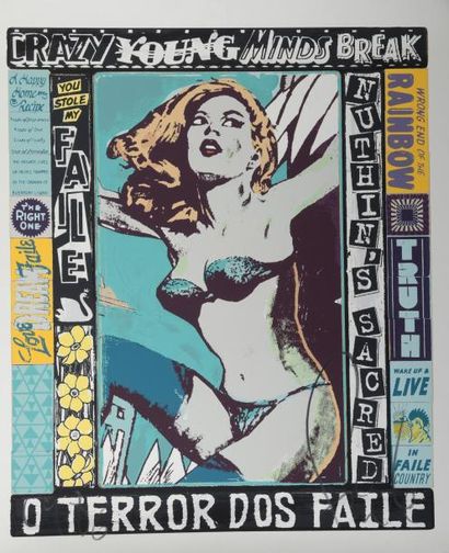 null FAILE (act.1999)
The Right One, Happens Everyday, 2014
Sérigraphie sur papier...