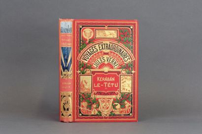 null Verne, Jules. Deux ans de vacances. Paris, Collection Hetzel, [1905-1914]. Cartonnage...