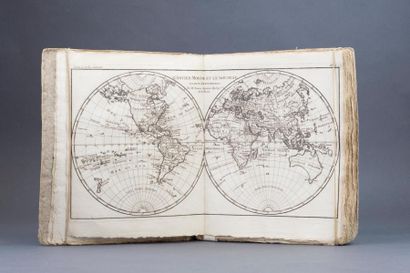 null [Raynal]. Atlas de toutes les parties connues du globe terrestre dressé pour...