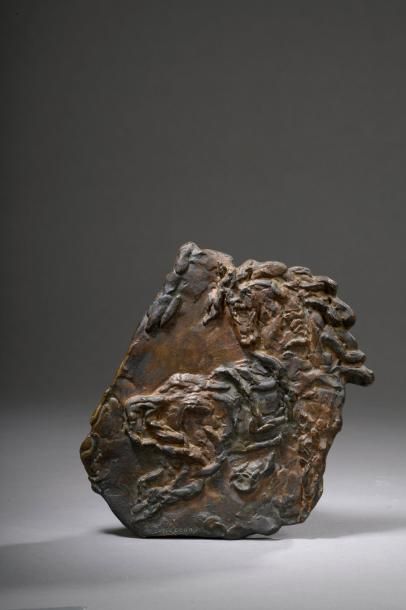 Marguerite LAVRILLIER-COSSACEANU (1893-1980) 

CHEVAL (D’APRES DELACROIX), VERS 1960


Bas-relief...